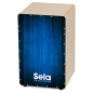 Preview: Sela Cajon-Bundle - Varios Blue - inkl. Cajon-Rucksack, Sitzpad und Cajonschule